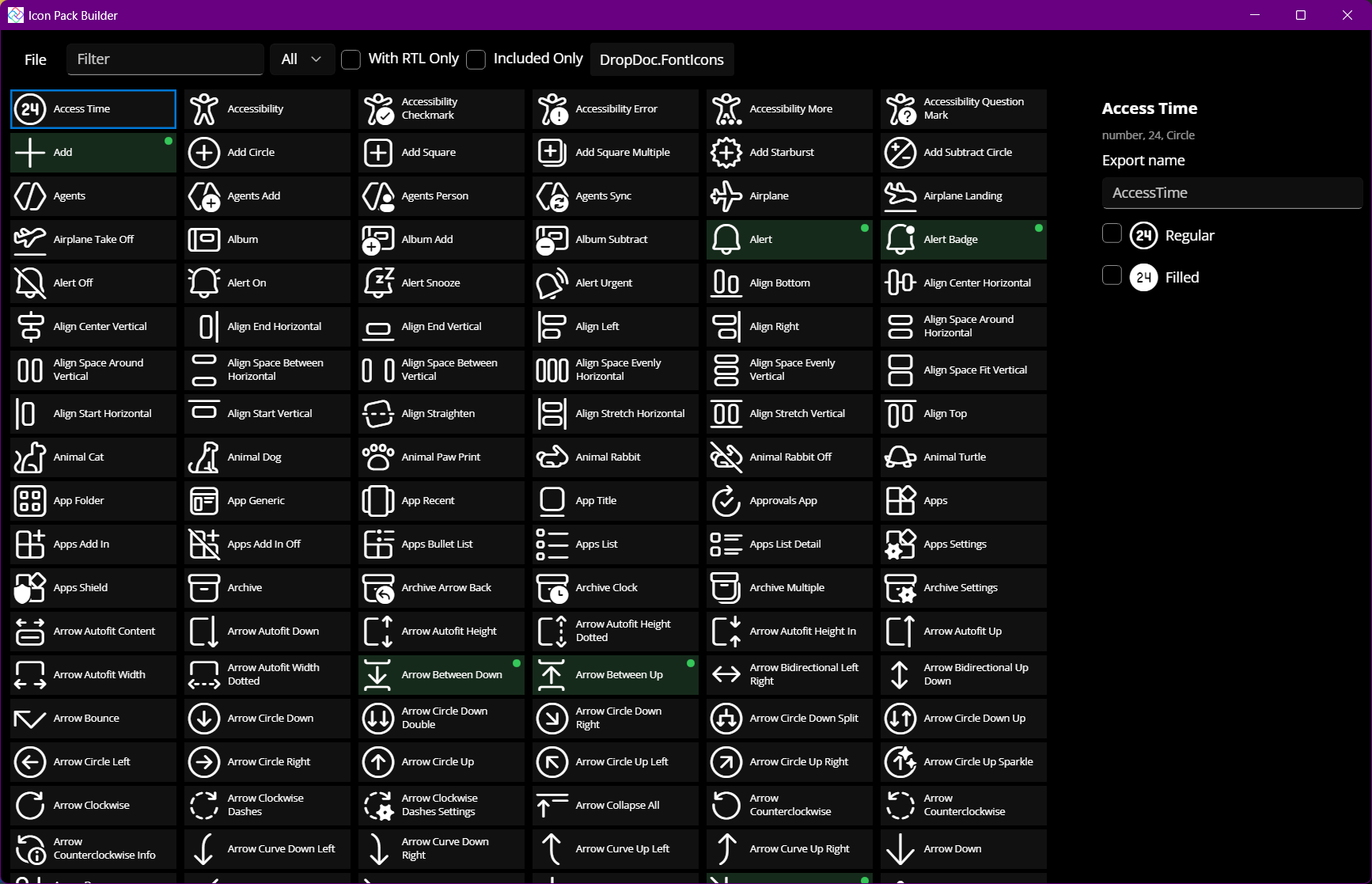 Icon Pack Builder
